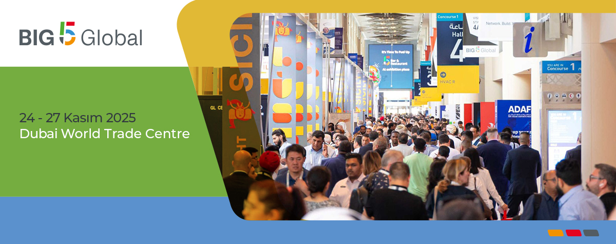 Dubai World Trade Centre’da düzenlenecek olan BIG 5 Global 2025 Fuarı’nda ziyaretçilerimizle buluşuyoruz.