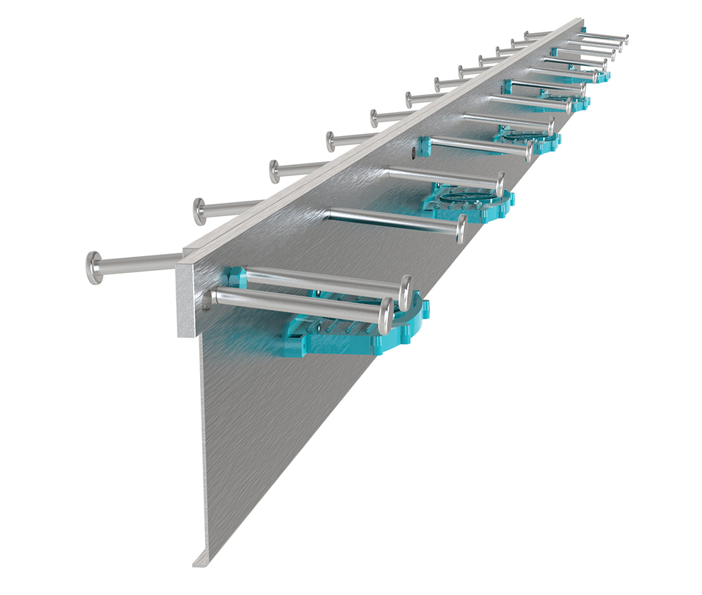 Контрольные стыки для усадочных швов